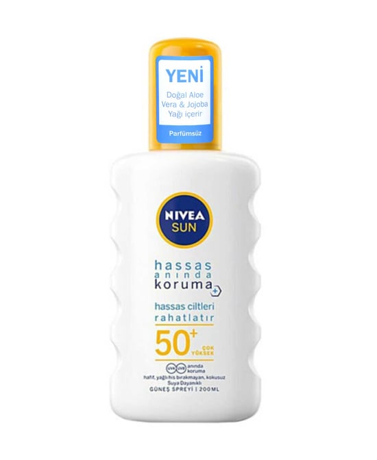 Nivea Sun Hassas Güneş Spreyi 50 Gfk 200 Ml