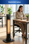 Flamo 2500w 4 Kademeli Uzaktan Kumandalı Karbon İnfrared Duvar İsıtıcı 5965