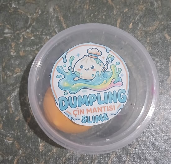 Dumling Çin Mantısı Slime 12li