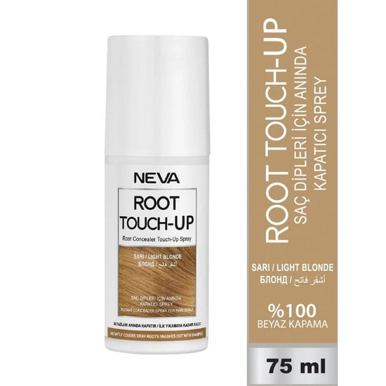 Neva Root Touch-up Saç Dipleri Anında Kapatıcı Sarı Sprey 75 Ml