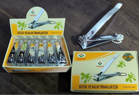 Taksun Kalın Tırnaklar için Battal Boy Tırnak Makası Geniş Ağızlı