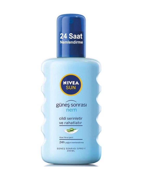 Nivea Sun Güneş Sonrası Sprey 24 Saat Nem 200 Ml