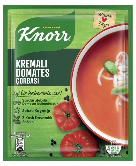 Knorr Kremalı Domates Çorbası 68 G