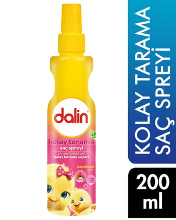Dalin Bebek Saç Spreyi 200 ml Kolay Tarama