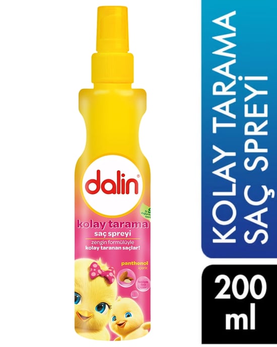 Dalin Bebek Saç Spreyi 200 ml Kolay Tarama