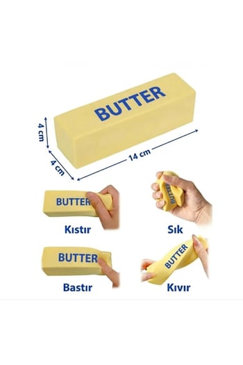 Squishy Butter Yumuşak Stres Oyuncağı