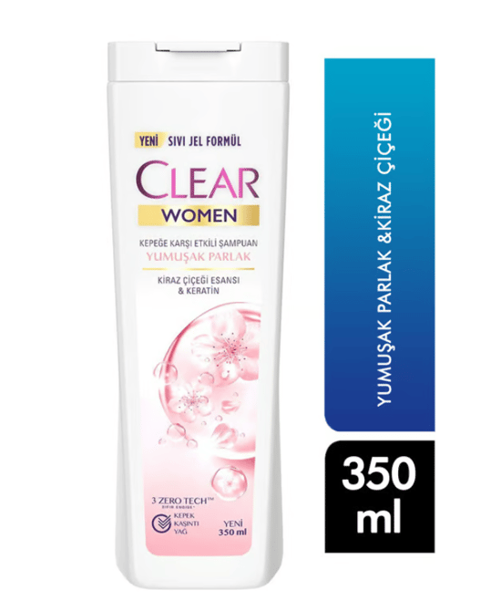 Clear Samp.350ml Women Yumusak Parlaklık *5 (plt-350)