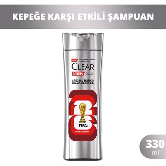 Clear Men Şampuan Fıfa World Cup 330 Ml