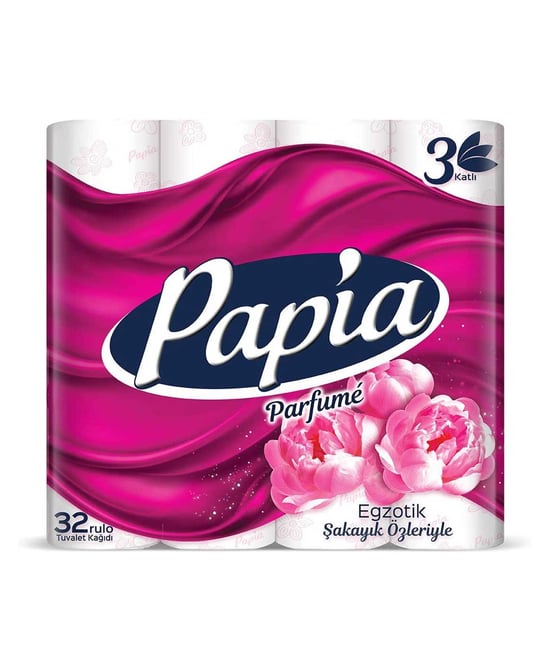 Papia Tuvalet Kağıdı 32 Rulo Parfümlü
