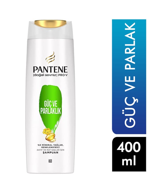 Pantene Şampuan 400 Ml Güç & Parlaklık