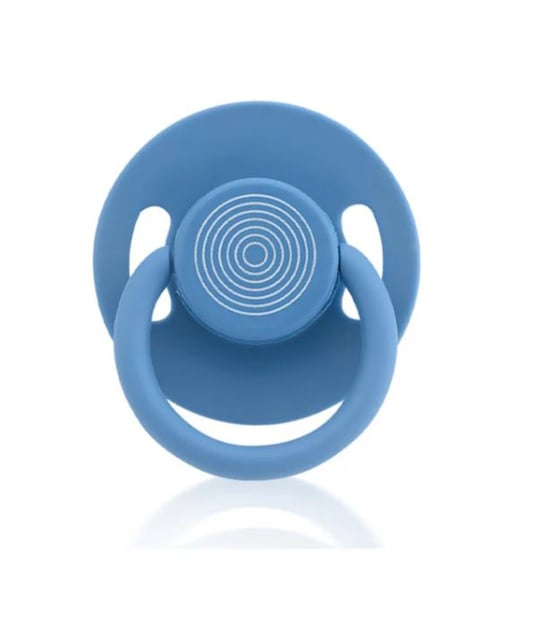 Wee Baby Cool Yuvarlak Uçlu Emzik No:3 18+ Ay Mavi