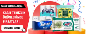 Kağıt Temizlik Ürünleri! kampanya resmi