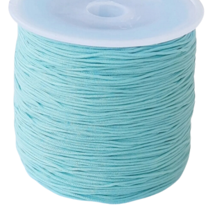 P Parla Paraşüt İpi, Bileklik-Kolye örgü ipi 1 mm 50 metre Mint 12'li