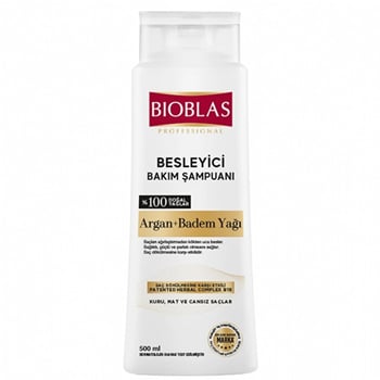 Bioblas Şampuan Argan Badem Yağ 500 Ml