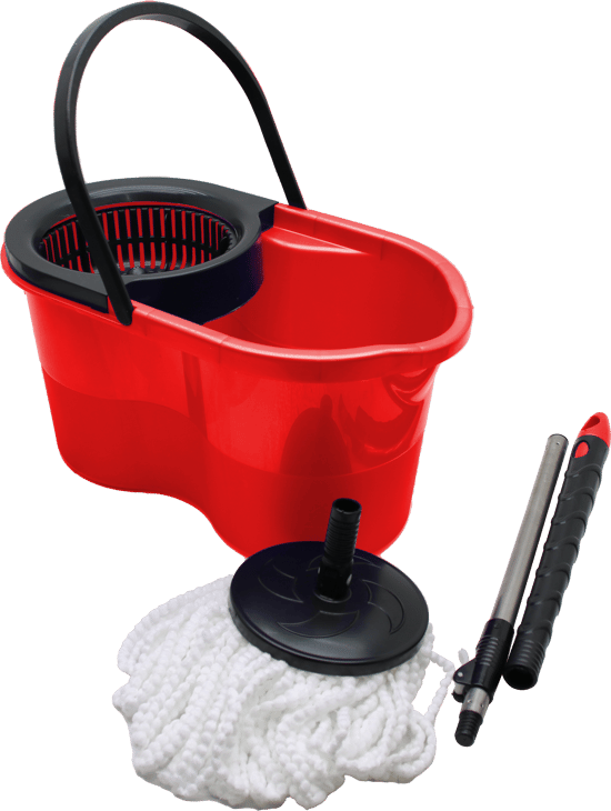 Zambak Zp-188 ( 18lt---kutulu---) ( Otomatik Dönerli ) Kova Mop Temizlik Seti