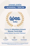 Wee Baby Silikon Uçlu 2'li Mama Kaşığı - Yeşil-turuncu