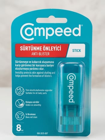 Compeed Sürtünme ve Kabarcık Önleyici Ayak ve Vücut için Stick 8 Ml -su Toplaması Karşıtı Koruyucu Bakım