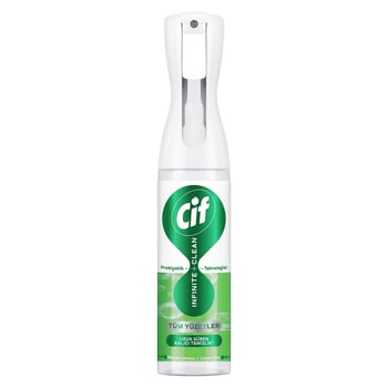 Cif Tüm Yüzeyler Infinite Clean Sprey Lime 280 Ml