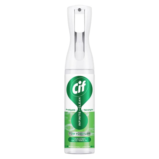 Cif Tüm Yüzeyler Infinite Clean Sprey Lime 280 Ml