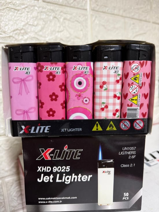 X-lite Jet Baskılı Çakmak *50 Pcs