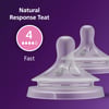 Philips Avent Natural Response 2'li Biberon Emziği, 4 Numara, 3 Ay+ -scy964/02