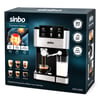 Sinbo Scm-2995 ( Siyah & Krom ) Espresso Kahve Makinesi ( 6 Farklı Kahve ) ( 1.5lt Su Hazne & 500ml Süt Hazne ) 1350w