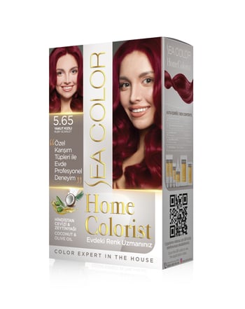 Sea Color Home Colorist Set Boya 5.65 Yakut Kızılı