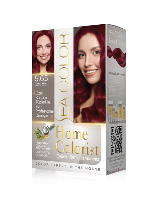 Sea Color Home Colorist Set Boya 5.65 Yakut Kızılı