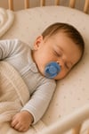 Wee Baby 2'li Cool Yuvarlak Uçlu Silikon Emzik 6-18 Ay Erkek