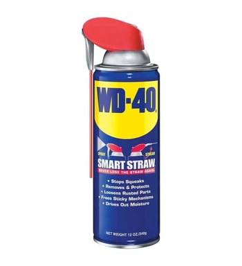 Wd-40 Smart Straw 350ml Çok Amaçlı Sıvı, Yağ Çözücü, Pas Sökücü, Makine ve Elektrikli Cihazlar için Temizleyici ve Koruyucu