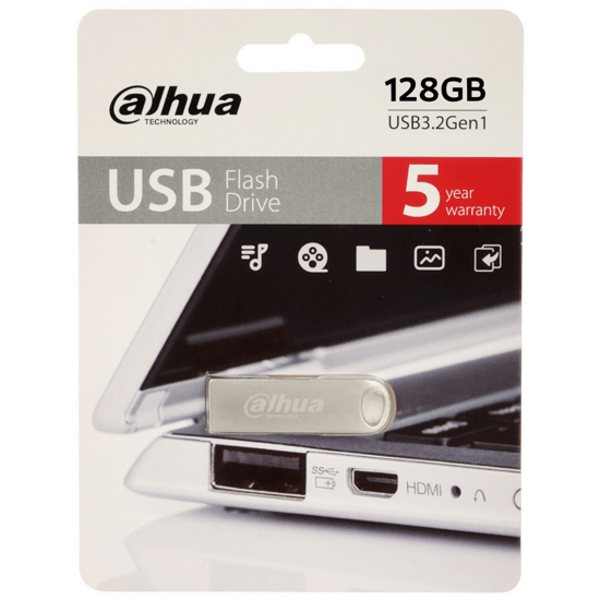 Dahua 128GB Metal USB3.2 Flash Bellek U106 DHI-USB-U106-30-128GB