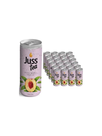 Juss Tea Şeftali Aromalı 330ml X 24 Adet