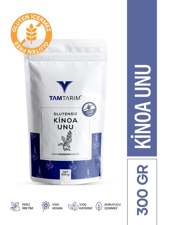 Tam Tarım Glutensiz Kinoa Unu 300 GR