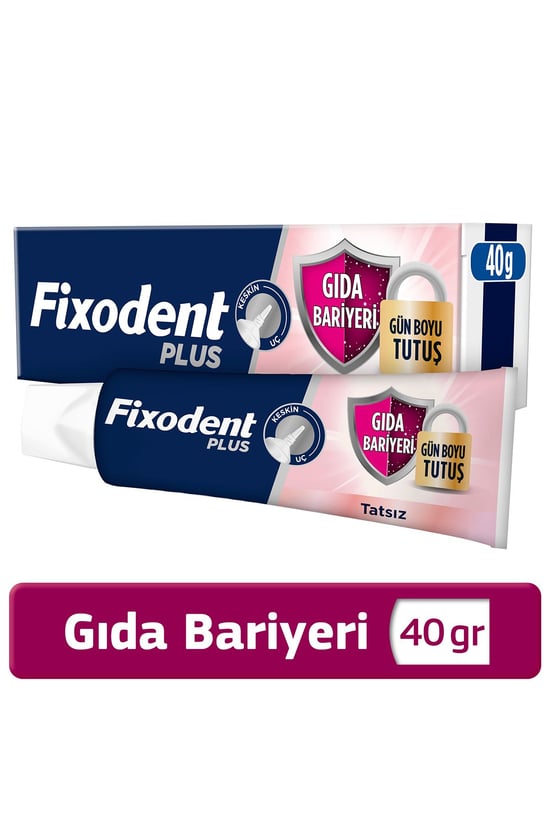 Fixodent Plus Gıda Bariyeri 40 Gr.