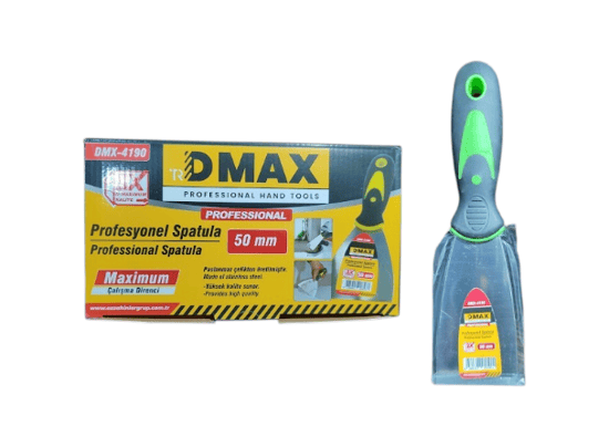 Dmax 50mm Kauçuk Saplı Spatula