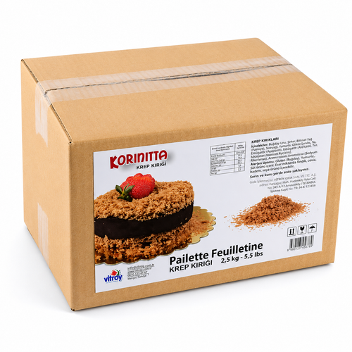Korinitta Krep Kırığı Sade 2.5 Kg