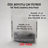 300 Adet Endüstriyel Demlik İçi Çay Filtresi Körüklü Kapaklı Çay Süzgeci Boş Demlik Poşeti Bonesi 15x22 Cm Bitki Kış Çay Demleme
