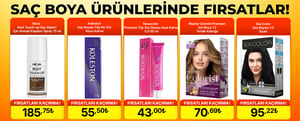 Saç Boyası Ürünlerinde Fırsatları Kaçırma! kampanya resmi