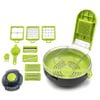 Vegetable Cutter Dempower Dp-901 ( Hazneli ) ( 9in1 ) Çok Fonksiyonlu Sebze Dilimleyici & Kesici & Doğrayıcı Seti