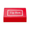 Tipbox - Bahşiş Kutusu Kırmızı - 20x13xh12cm