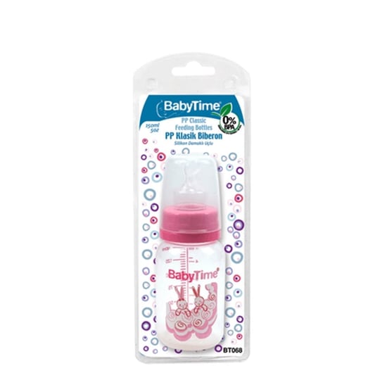 Babytime Biberon Kiraz Uçlu Klasik 150cc - Bt066