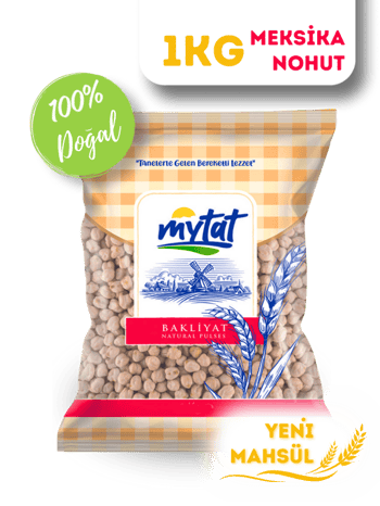 Mytat Doğal Beyaz Meksika Nohut (42-44) 1 kg