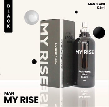 My Rise Siyah Edt 125 Ml Erkek Parfümü