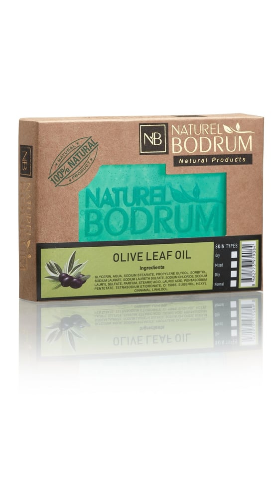 Naturel Bodrum Zeytin Yaprağı Yağı Gliserinli Doğal Sabun 100 Gr