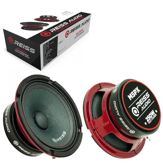 Reıss Audıo Rs-m5px Oto Midrange 13cm 250 Watt 2 Adet