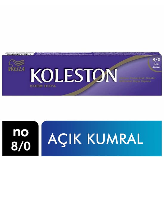 Koleston Saç Boyası Tüp No 8/0 Açık Kumral