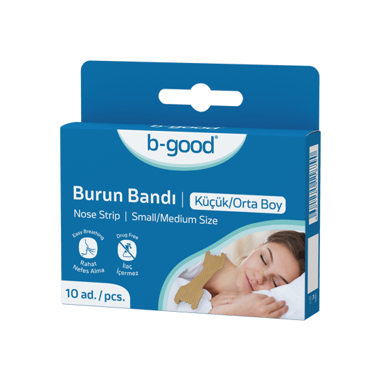 Bgood Rahat Nefes Burun Bandi Küçük 10 Lu