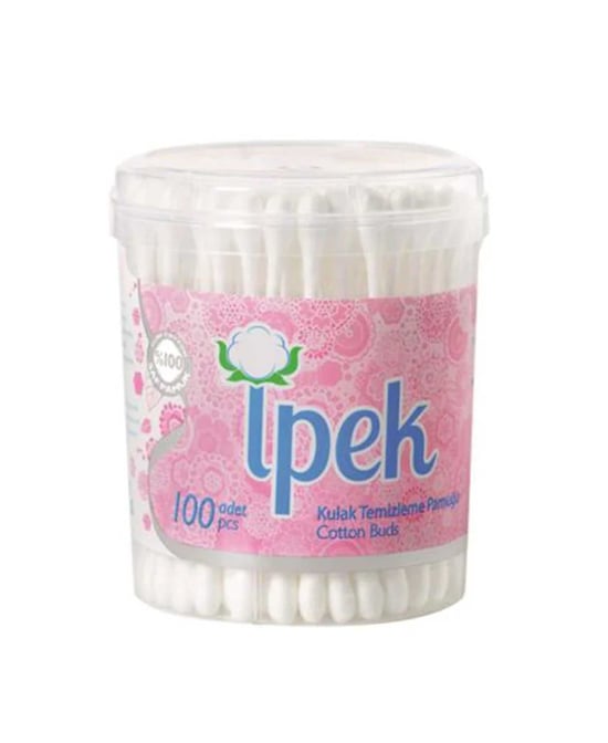 İpek Kulak Çubuğu 100'lü Yuvarlak