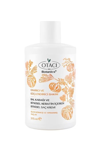 Otacı Botanics Balkabağı ve Bitkisel Keratin 375 Ml Saç Kremi