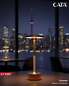 Cata Toronto Krom Renk Şarjlı Masa Lambası Ct-8438k